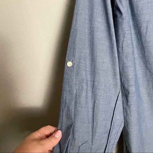 Daniel Cremieux Slim Fit Button Down Shirt with Contrasting Cuffs - Picture 5 of 8